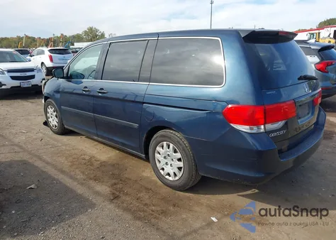 2010 Honda Odyssey Lx из США, поврежденный, VIN 5FNRL3H26AB050104